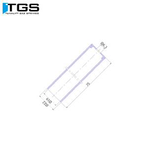 Piston kolu koruma tüpü gaz süspansiyon grubu 8/18 10/21 14/28 korumak harici etkileri - Product Image 2
