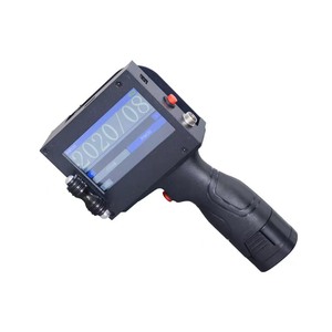 Stampante di codifica a getto d'inchiostro industriale portatile con impugnatura mini LOM