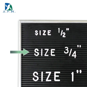 Portable 3/4 Inch Changeable Letter Boards Versatile Advertising Letters with 298 Characters Made of PP Material - Product Image 3