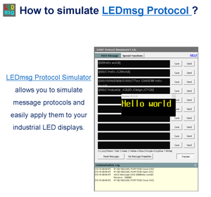 Variable <strong>LED</strong> Text Message <strong>Display</strong> Sign PLC PC Server Embedded Controller RS232/485 TTL Ethernet Parking Lot Bus Terminal Robot - Product Image 5
