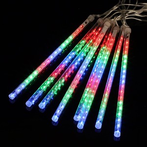 ค่อนข้างไอย้อยล้มฝนซ้อน30ซม. 60ซม. 80ซม. 100ซม. 8หลอดคริสต์มาส Led ฝนดาวตกแสง