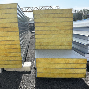GUANGQIA Baumaterial A1 Feuerfeste Steinwolle-Sandwich platten Dachplatten für Dach-und Wand verkleidung systeme