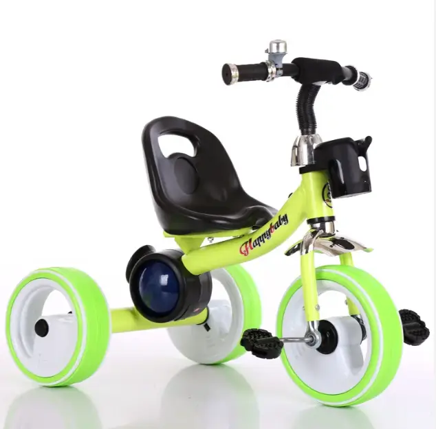 Venta caliente personalizado Prevención de caídas triciclo bebé paseo en coche juguetes al aire libre triciclo niños triciclo con pedal