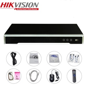 Hikvision-Grabadora de vídeo en red original, 1U, 8 canales, 1U, 8 PoE, 4K, con 2 interfaces SATA, 1/2 P - Product Image 4