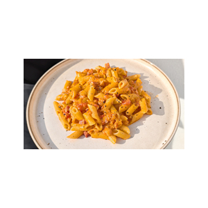 Lüks gurme Truffle-Infused Penne Rigate geleneksel spagetti makarnasında zengin ve dünyalı lezzetli bir büküm - Product Image 1