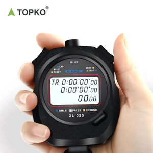 TOPKO di alta qualità ABS portatile cronometro digitale Multi-funzionale cronometro con grande Display digitale da corsa Timer cronometro - Product Image 6