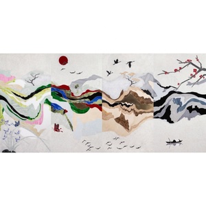 Centurymosaic bức tranh tường nghệ thuật mô hình bằng đá cẩm thạch tùy chỉnh làm bằng tay nghệ thuật trang trí khảm gạch sơn cho tường Thái Lan nhà máy - Product Image 6