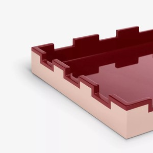 透明几何边小漆盘手工制作长方形漆盘装饰用 - Product Image 3