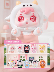 סמואל אמיתי חדש בבקשה לחבק את תיבת עיוורת 8 חלקים סט חם מכירת קישוטים פופולריים בעבודת יד צעצועים חמודים יוניסקס יום הולדת - Product Image 6