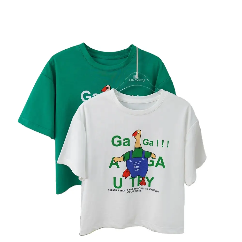 थोक बच्चों के कम बाजू वाले सूट लड़के लड़कियों के ग्रीष्मकालीन जीवाणुरोधी बच्चों की शर्ट