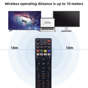 Universal Smart TV <strong>Remote</strong> <strong>Control</strong> with YouTube for AMAZON NETFLIX Buttons Fixed <strong>Code</strong> Compatible with All Brands of TVs - Product Image 3