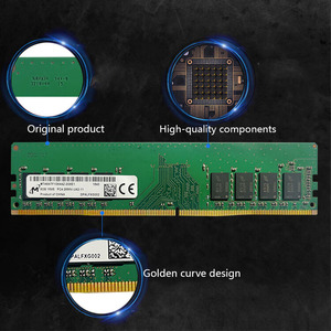 Micron DDR4 4GB/8GB/16GB UDIMM 2666MHz Desktop-RAM-Speicher PC4 1,2 V mit ECC-Funktion für Laptop/Computer