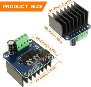 BTS7960 43A Hoch roboter BTS7960 43A Hochleistungs-H-Bridge-DC-Motor treiber modul DC-Motor-Controller-Modul für Smart Car - Product Image 5