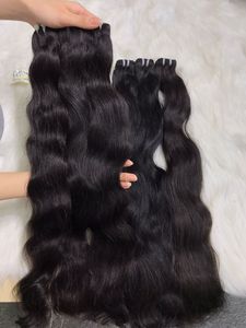 ผมปลอมสำหรับ100% ผมมนุษย์สีดำสำหรับผู้หญิงเวียดนามผมธรรมชาติแบบหรูหราจากกัมพูชา