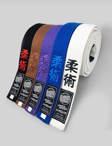 ブラジル柔術BJJベルト215cm-315cm大人<span class=keywords><strong>A0</strong></span> A1 A2 A3A4ブラックブラウンパープルブルーホワイト無料刺Embroidery名