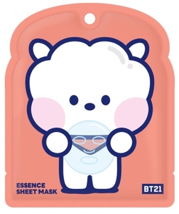 BTS BT21ミニニエッセンスフルフェイスフェイシャルシートマスク-すべての肌の状態に対応するアンペアタイプのエッセンス。韓国フェイス7タイプマスク - Product Image 4