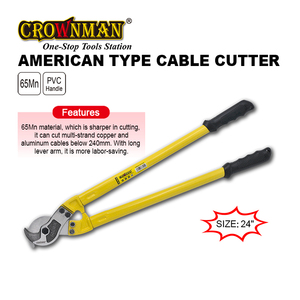CROWNMAN 24&quot; Cable <strong>Cutter</strong> Hand Cutting Aluminum Copper Communication CableTool Electrical Wire <strong>Cutters</strong> - Product Image 2