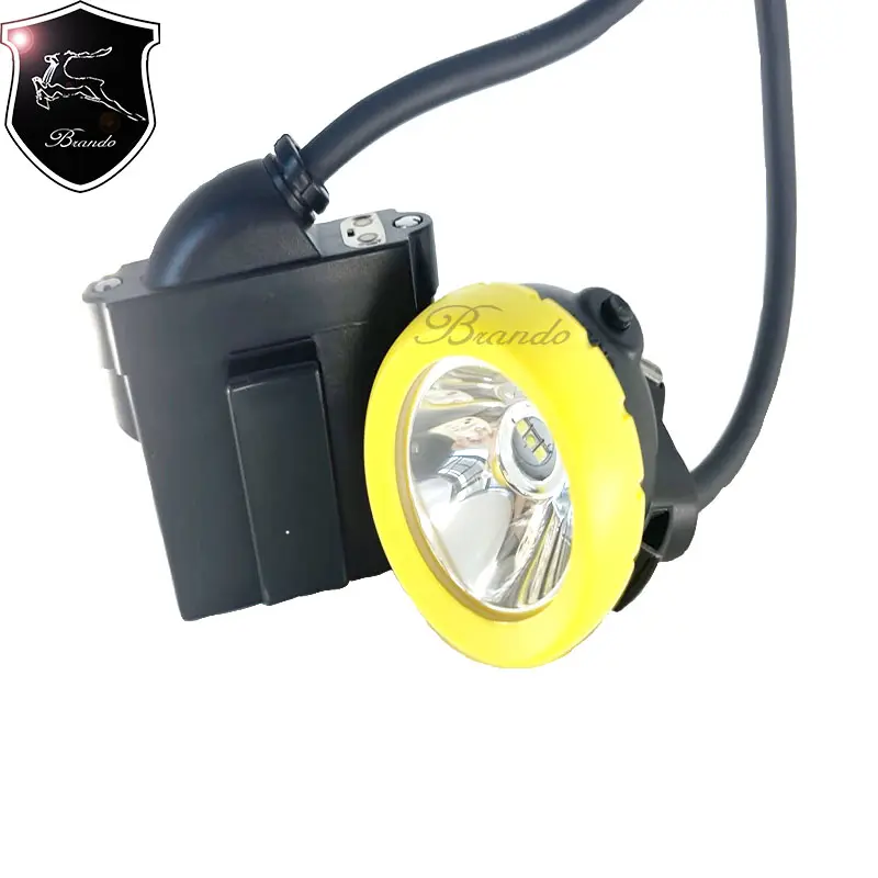 KL5LM-C explosions geschützte Schutzhelm lampe Underground Mining LED-Beleuchtung Brando Wiederauf ladbare Corded Miners Cap Lampe