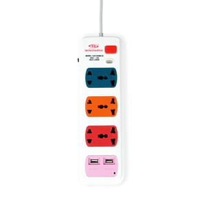 <strong>Multi</strong>-<strong>function</strong> power <strong>socket</strong> 4 Outlets <strong>with</strong> USB OEM/ODM Support 0248 - Product Image 2