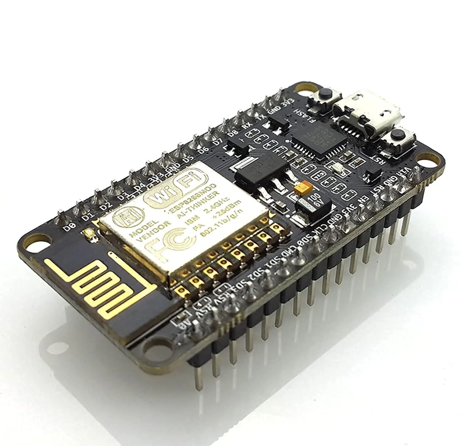 Placa ESP32 Módulo inalámbrico Wifi ESP8266 Módulos y kits electrónicos Placa de desarrollo de consumo ESP8266 WiFi nodemcu