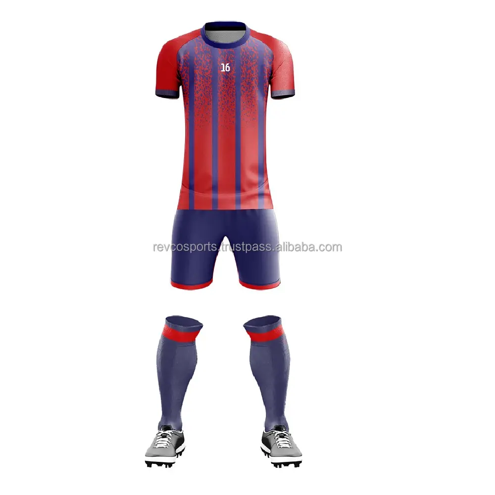 Proveedor de Pakistán, ropa de fútbol OEM, camiseta de fútbol para niños, impresión por sublimación, uniforme de fútbol personalizado de alta calidad