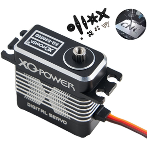 XQ potenza 50Kgf.cm 8.4V Encoder magnetico monoalbero Servo digitale HV metallo acciaio ingranaggio ad alta coppia Servo per RC Drone Robot barca - Product Image 1