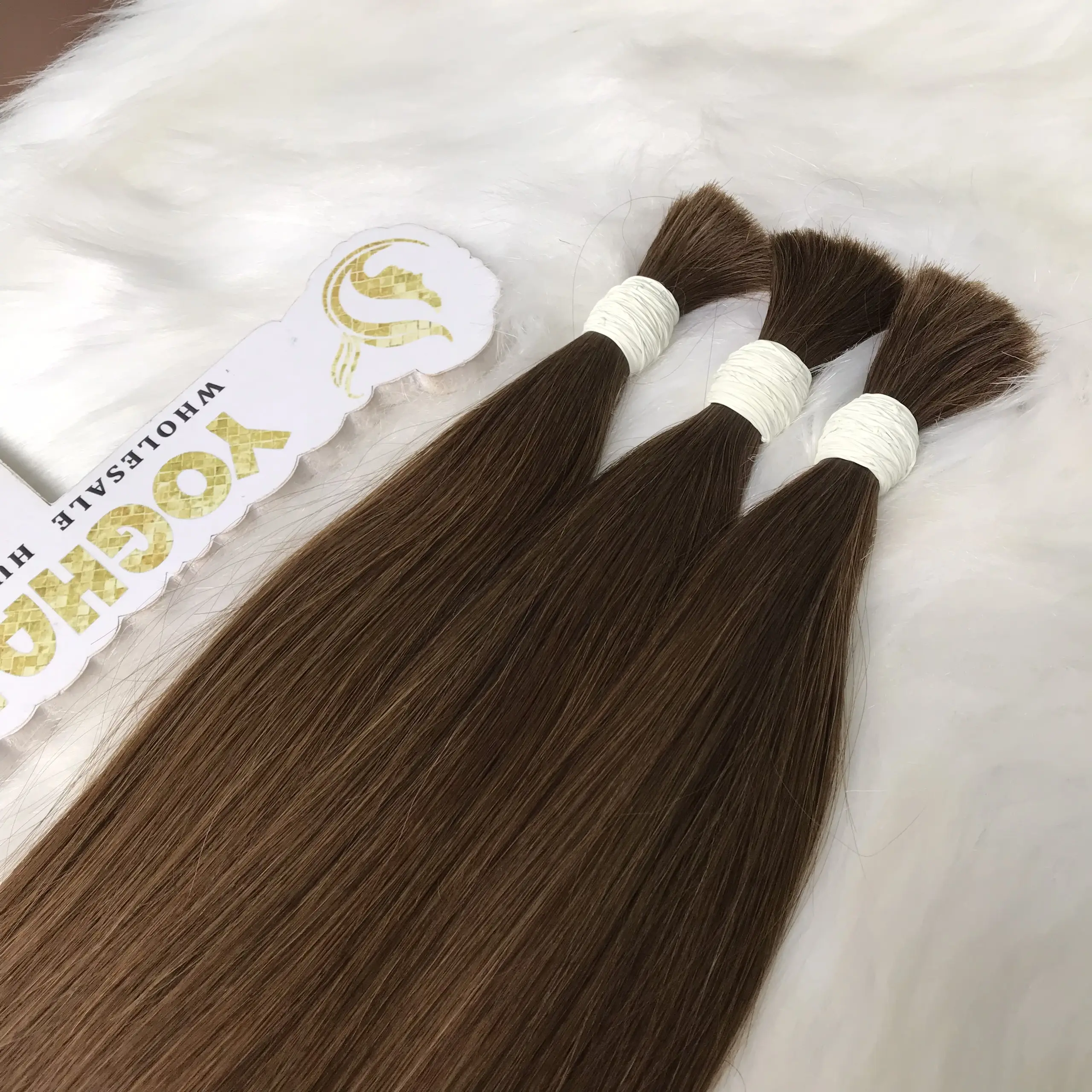 Số lượng lớn tóc chất lượng hàng đầu tóc thẳng tất cả các loại Việt tóc tùy chỉnh gói yoghair bán buôn