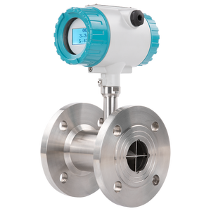 <strong>Digital</strong> Insertion Liquid Turbine Flow Meter 304 Stainless Steel Fuel Oil Chemical IP65 with <strong>Pulse</strong> 4-20mA <strong>Output</strong> - Product Image 1