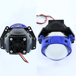 E10 yeni lossless kayıpsız bi led mercek araba led ışıkları evrensel 3 inç 6000K yüksek düşük işın led far 12V bi led projektör - Product Image 3
