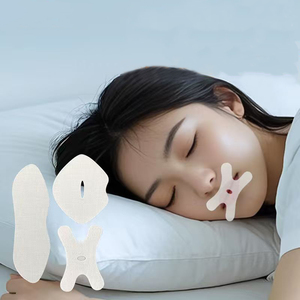 Bande de souffle en forme de lèvre personnalisée bouche améliore le sommeil bande de bouche bande de bouche transparente en forme de X pour dormir - Product Image 1