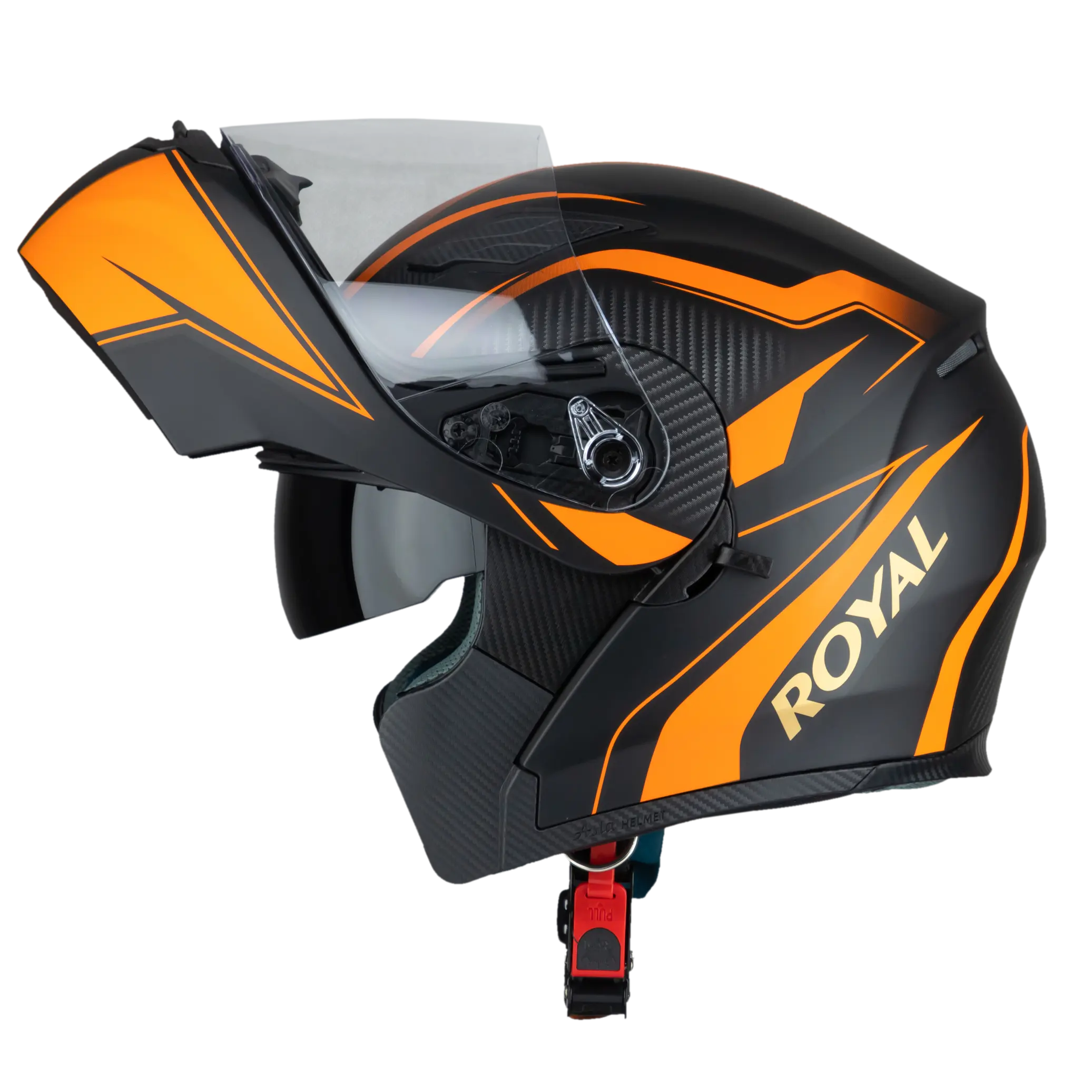 Casque de moto moderne à rabat modulaire, standard ISO, meilleur vendeur 2022 Royal M179, Double visière, vente en gros