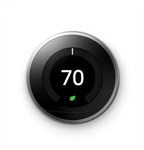 Google Nest обучающий термостат программируемый умный термостат для дома 3-го поколения Nest термостат работает с Alexa - Product Image 1