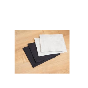 织物纯亚麻桌垫和杯垫饮料和定制尺寸便宜价格和手工使用 - Product Image 3