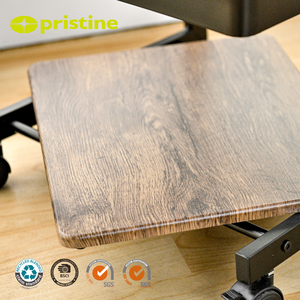 Durable <strong>3</strong>-Tier Height Adjustable Metal Rolling Utility Tool Board <strong>Trolley</strong> With Wheel - Product Image 3
