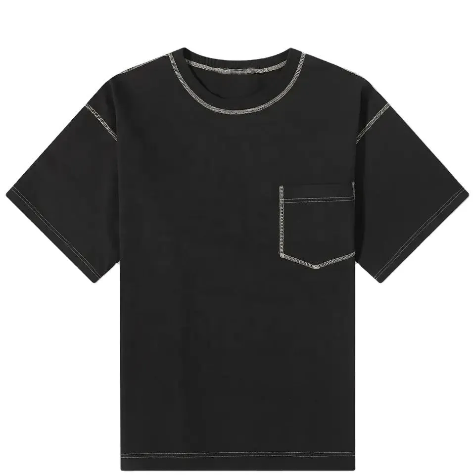 Groothandel Kleding Mannen T-Shirt Zware Katoenen Korte Mouwen Streetwear Eenvoudig Paar Bedrukt Oversized Heren T-Shirt
