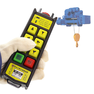 Best Price Crane <strong>Remote</strong> <strong>Control</strong> With 6 RF Wireless <strong>Buttons</strong> Dual Speed Durable &amp; Reliable Waterproof for Gantry Hoists <strong>Fixed</strong> <strong>Code</strong> - Product Image 3
