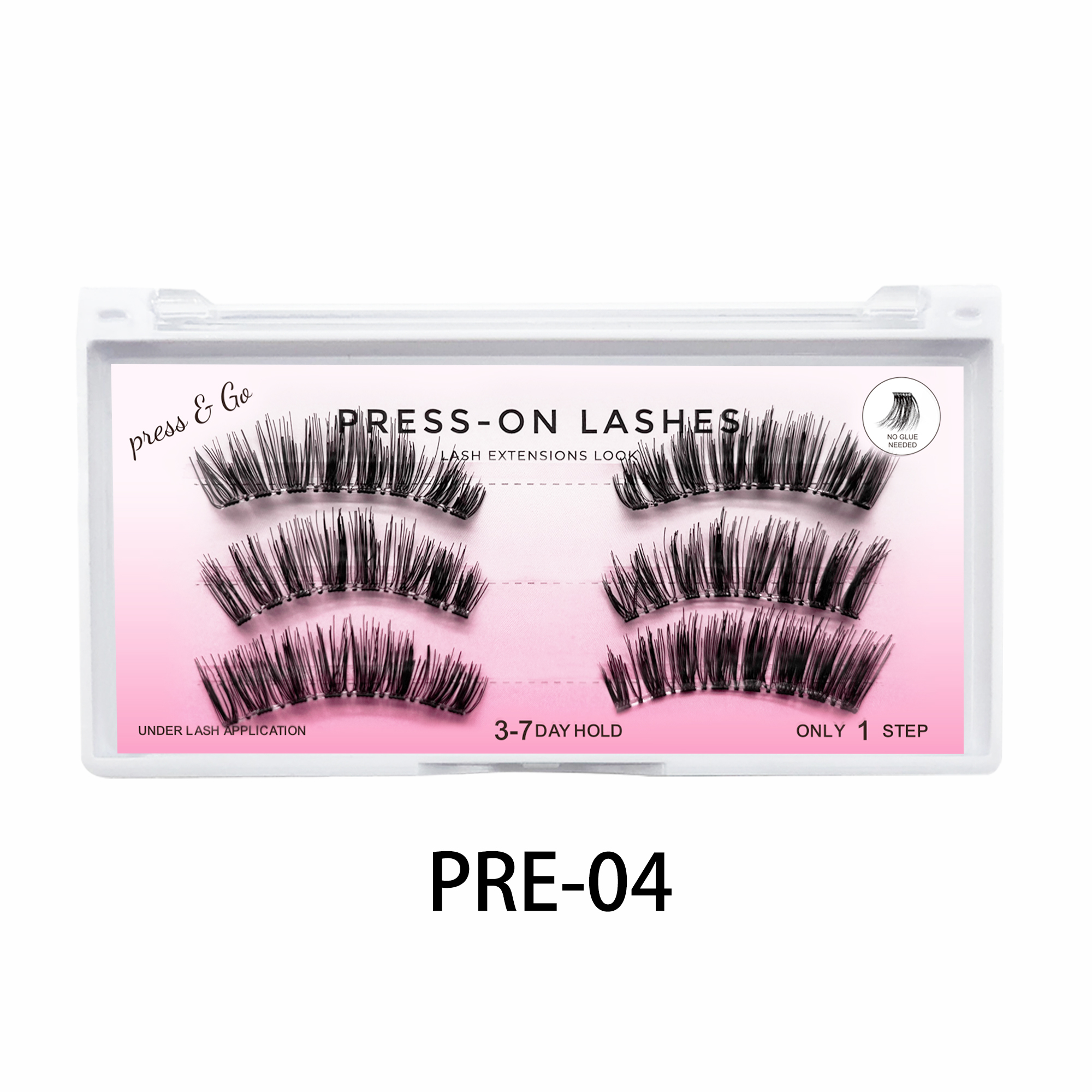pre Glued Strip Lashes 4