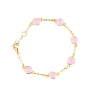 Rất Đẹp 5-8Mm Úc Pha Lê Bạc Vòng Đeo Tay Handmade Đồ Trang Sức Hữu Nghị Quà Tặng Văn Phòng Đồ Trang Sức Phụ Nữ Quà Tặng Valentine Của Quà Tặng - Product Image 2