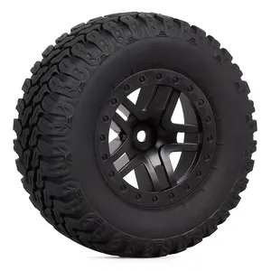 Austar4x4 RCゴムタイヤホイール1/10ショートコーストラック用ARRMA Traxxas車