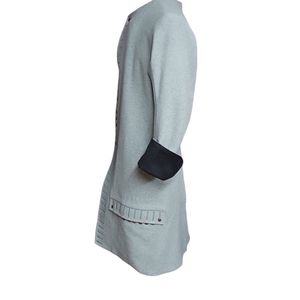 Liên minh dân sự tranh thủ Liên Bang bộ binh duy nhất ngực áo Choàng Áo Khoác màu xanh đồng phục áo với màu đen Cuff cho bảo vệ sử dụng - Product Image 2