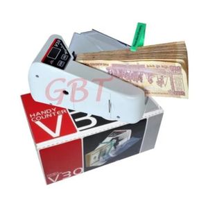 GBT V30便携式数字货币计数器迷你纸币计数机，具有自动功能100纸币容量，供银行办公室使用 - Product Image 1