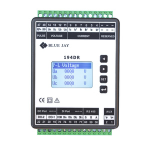 Medidor digital multifunción industrial con comunicación RS485 Modbus 4DI/2DO medidor de panel trifásico digital multitarifa - Product Image 2