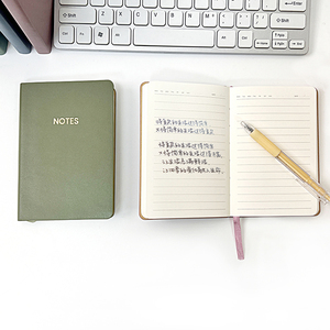 Lifestyle edizione liscia datata oggetto pianificatore settimanale stampa personalizzata Mini graziosi quaderni a linea orizzontale diario - Product Image 5