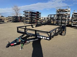 自卸拖车拖车10 'x 6' 景观单轴自卸拖车 - Product Image 2