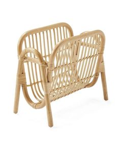 Kitapları düzgün ve kolay ulaşılabilecek tutarken herhangi bir odaya çekicilik katan güzel hazırlanmış rattan kitap tutucu raf - Product Image 3