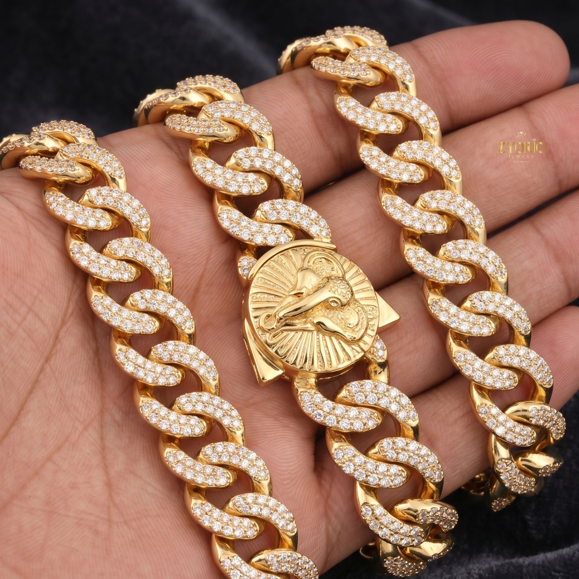 Or massif 18 carats
