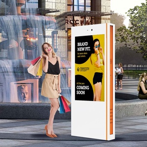 65 Zoll Outdoor Road Street verwenden Boden stehende solar betriebene Programm wiedergabe Verschiedene Farben LCD Digital Signage - Product Image 3
