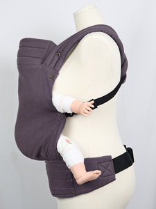 Paarse Ergonomische Babydrager Luxe <span class=keywords><strong>Baby</strong></span> Draagt Hoogwaardig Katoen Met Verstelbare Bandjes En Duurzame Gespen Opvouwbaar - Product Image 6
