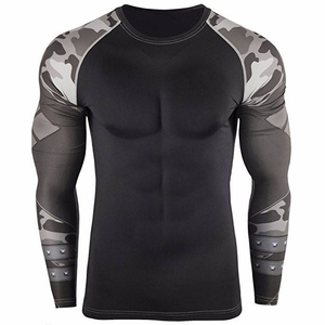 2025 son tasarım erkek özel döküntü Guard performans balıkçılık Hoodie hızlı kuru uzun kollu T-Shirt Polyester UPF UV avcılık için