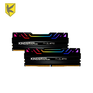 Memoria Desktop nera Ram ddr4 8 gbx2 3600MHz con LED RGB - Product Image 1